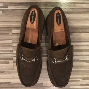 Gucci Suede Loafers Size 12